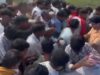 मुरैना के कैलारस स्टेशन पर हाई-वोल्टेज ड्रामा, मेमू ट्रेन के उद्घाटन में पूड़ी-सब्जी के लिए मची लूट