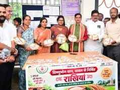 विष्णुभोग की खुशबू और बहनों के हुनर से सजी खास राखी