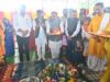 उप मुख्यमंत्री अरुण साव महारुद्राभिषेक में हुए शामिल