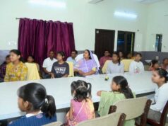 मंत्री लक्ष्मी राजवाड़े ने बालिका गृह की बेटियों के साथ सुनी ‘मन की बात’ ’