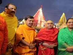 धोती पहन महाकाल के दरबार पहुंचे नितिन नबीन, 2 घंटे बैठकर देखी बाबा की आरती
