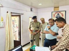 प्रमुख सचिव जेल विभाग मुकेश चन्द गुप्ता ने किया सर्किल जेल रतलाम का आकस्मिक निरीक्षण