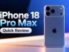 iPhone 18 Pro Max Review: ₹1.79 लाख के फोन में क्या बदला? कैमरा और A20 Pro खास