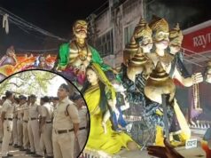 Raipur में आज रात झांकी चल समारोह, 2000 पुलिसकर्मी तैनात; शराब दुकानें बंद.