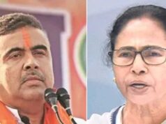 नंदीग्राम में शुभेंदु अधिकारी का बड़ा दावा, बोले- ममता के पैर में नहीं हुआ था फ्रैक्चर