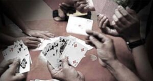 Bilaspur में जुआ फड़ पर पुलिस की रेड, 10 जुआरी गिरफ्तार