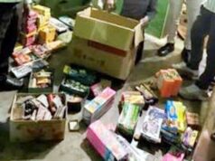 MP में अवैध पटाखों के भंडारण और बिक्री पर पुलिस की बड़ी कार्रवाई