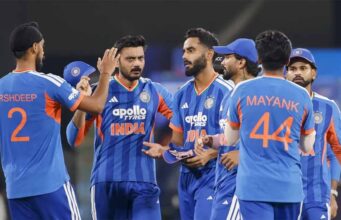 इंदौर में भारत की जीत, सीरीज में 2-1 की बढ़त